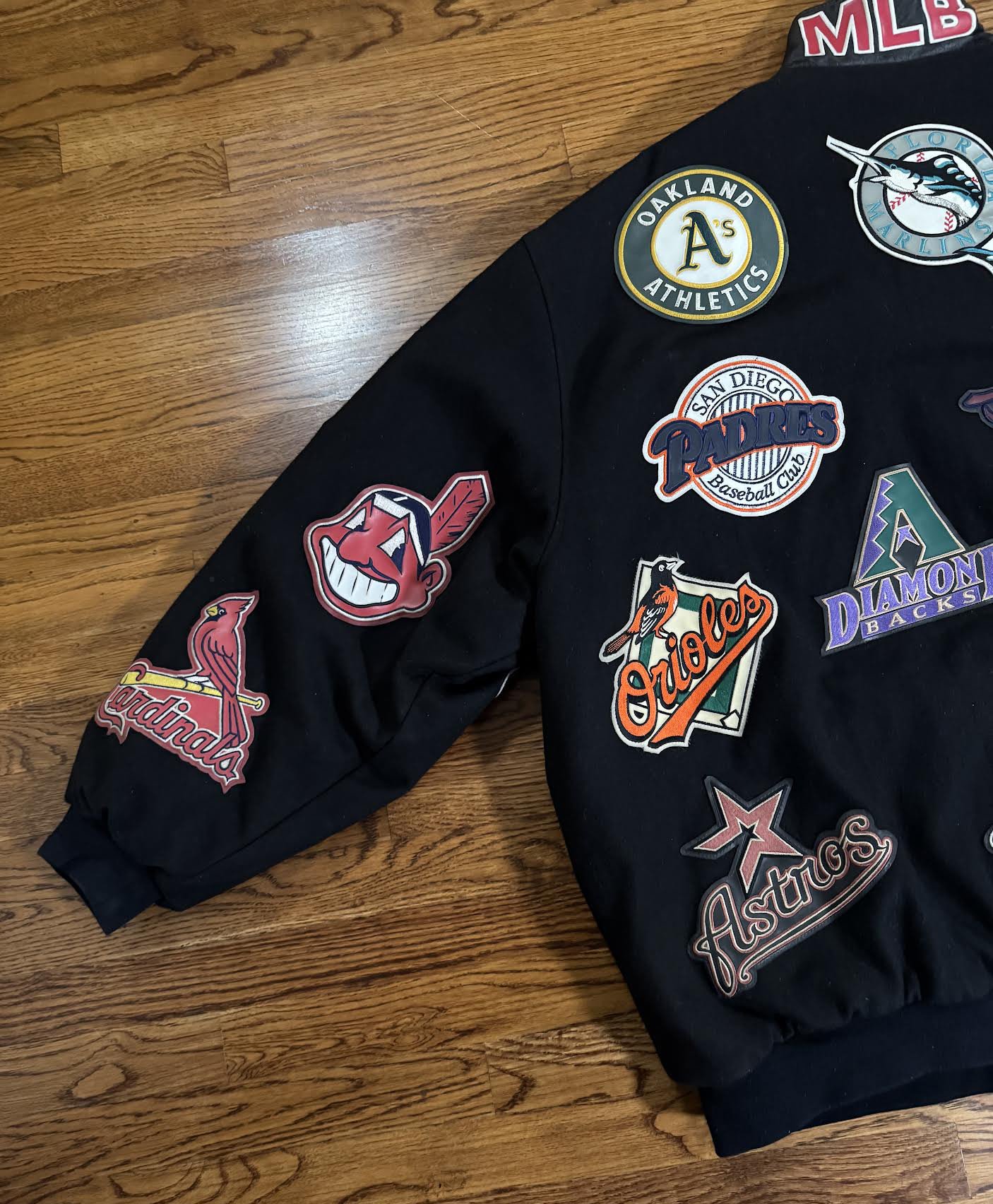 Vintage Jeff Hamilton MLB Jacket (Size 6XL) — RootsBK